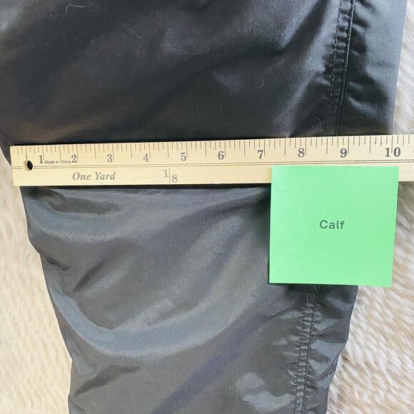 Sport Essentials Men's Large Black Insulated Nylon Snow Ski Cargo Pants Outdoor - Picture 11 of 14